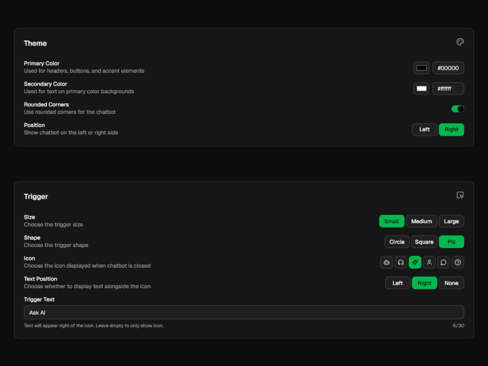 Customize ChatScout design to match your brand