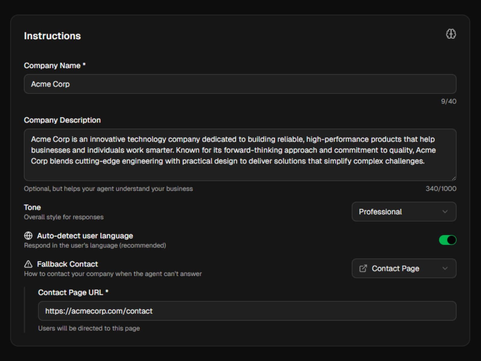 Configure ChatScout voice and guardrails